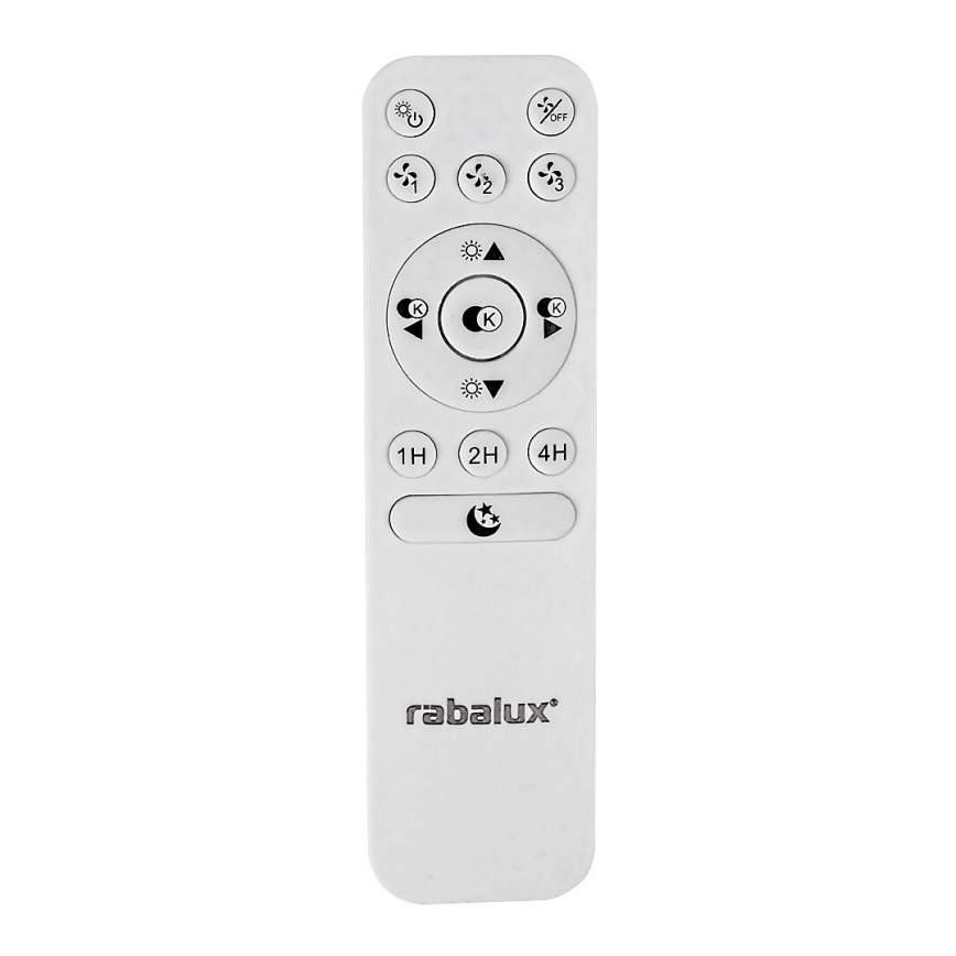 Rabalux - LED Reguliuojamas lubinis šviestuvas su ventiliatoriumi LED/30W/230V + VP