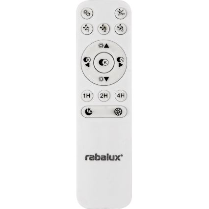 Rabalux - LED Reguliuojamas lubinis šviestuvas su ventiliatoriumi LED/40W/230V + VP