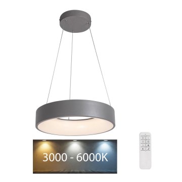 Rabalux - LED reguliuojamas pakabinamas šviestuvas su kabeliu LED/24W/230V apvalus 3000-6000K + nuotolinio valdymo pultas