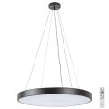 Rabalux - LED reguliuojamas pakabinamas šviestuvas su kabeliu LED/60W/230V 3000-6000K juodas + nuotolinio valdymo pultas