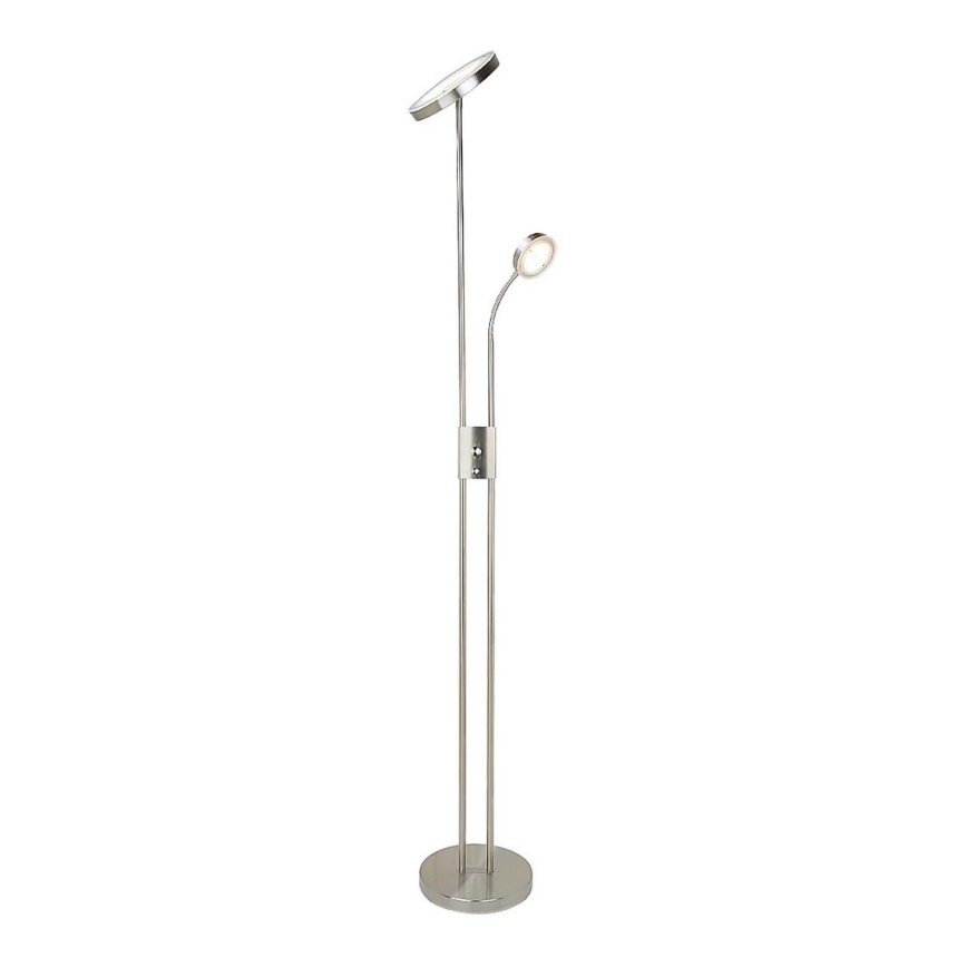 Rabalux - LED Reguliuojamas toršeras LED/18,5W/230V + LED/4,5W matinis chromas