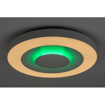 Rabalux - LED RGB pritemdomas lubinis šviestuvas LED/40W/230V 3000-6000K diametras 50 cm + nuotolinio valdymo pultas