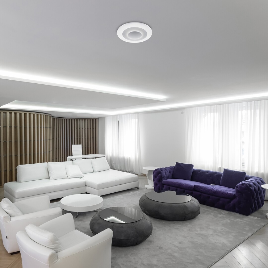 Rabalux - LED RGB pritemdomas lubinis šviestuvas LED/40W/230V 3000-6000K diametras 50 cm + nuotolinio valdymo pultas