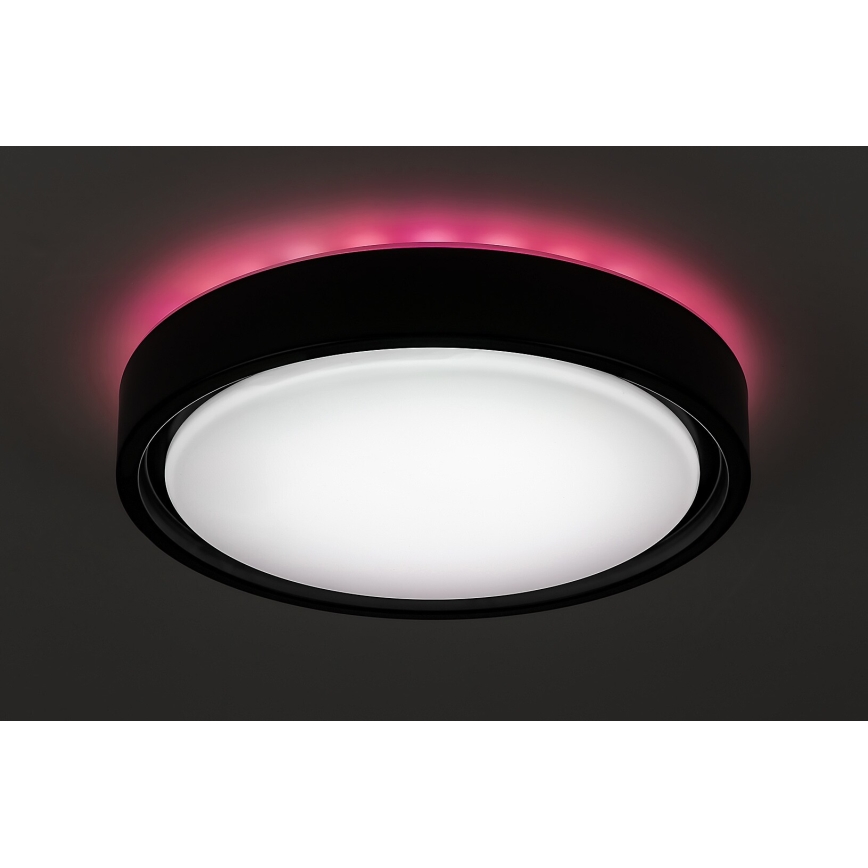 Rabalux - LED RGB pritemdomas lubinis šviestuvas su jutikliu LED/28W/230V 2700-5000K + nuotolinio valdymo pultas