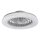 Rabalux - LED RGB Pritemdomas lubinis šviestuvas su ventiliatoriumi LED/48W/230V 3000-6500K + nuotolinio valdymo pultas