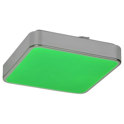 Rabalux - LED RGB vonios kambario pritemdomas lubinis šviestuvas LED/22W/230V 3000-6000K IP44 + nuotolinis valdymas 29x29 cm