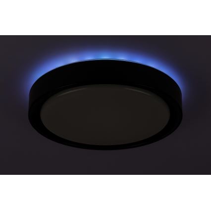 Rabalux - RGB LED reguliuojamas lubinis šviestuvas su jutikliu LED/28W/230V 2700-5000K Ø 36 cm + nuotolinis valdymas