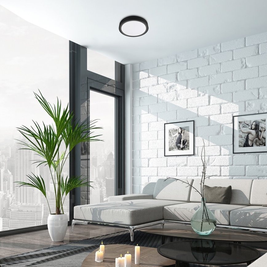 Rabalux - RGB LED reguliuojamas lubinis šviestuvas su jutikliu LED/28W/230V 2700-5000K Ø 36 cm + nuotolinis valdymas