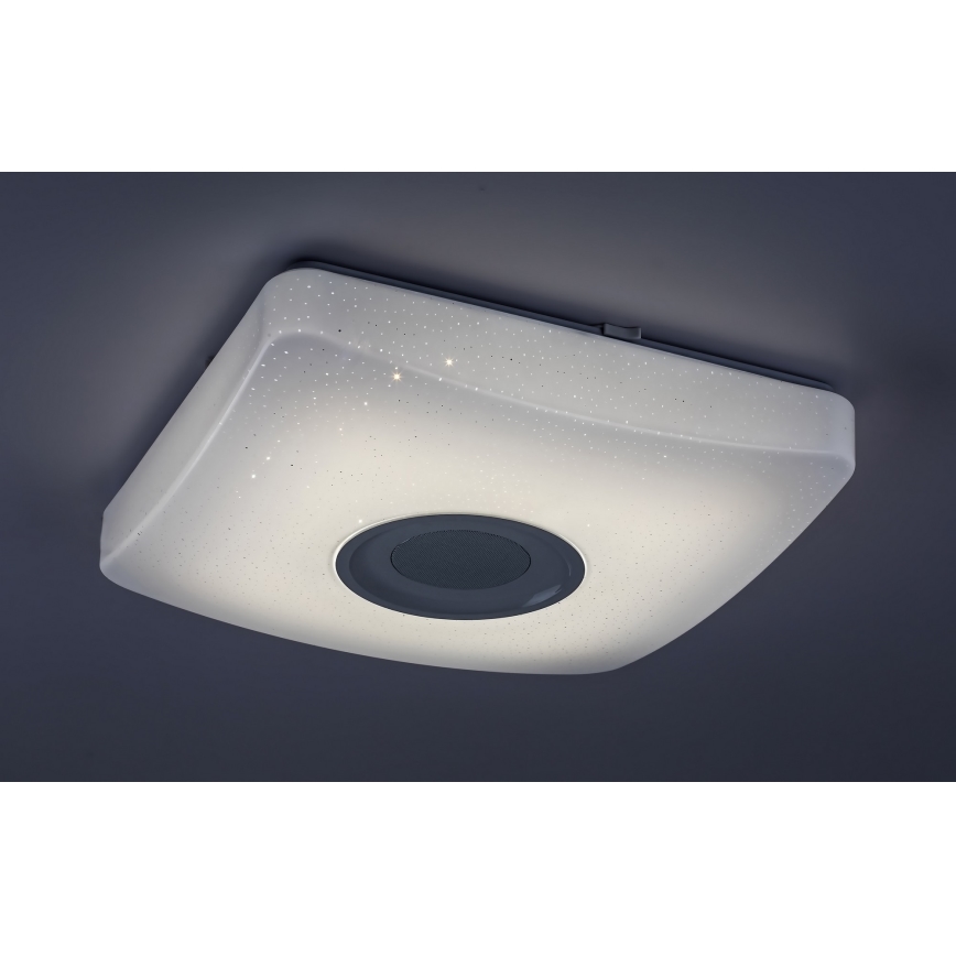 Rabalux - LED RGB Reguliuojamas lubų šviestuvas su garsiakalbiu LED/18W/230V + VP