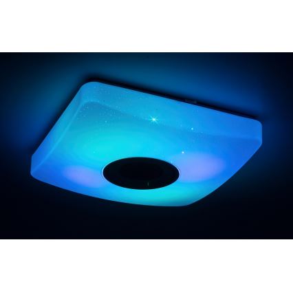 Rabalux - LED RGB Reguliuojamas lubų šviestuvas su garsiakalbiu LED/18W/230V + VP