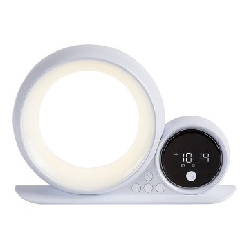 Rabalux - LED RGB Stalinis šviestuvas su kolonėle LED/5W/230V