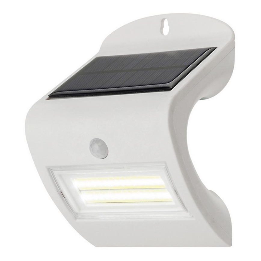 Rabalux - LED saulės energija maitinamas sieninis šviestuvas su jutikliu IP44 1200 mAh