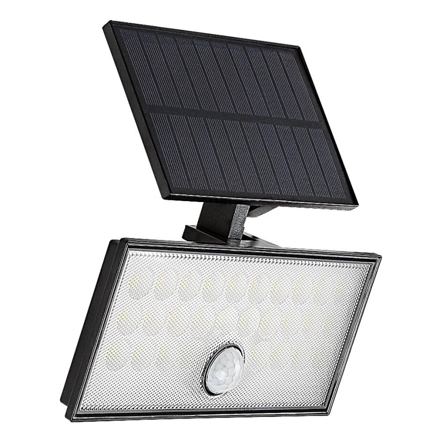 Rabalux - LED Saulės energijos prožektorius su jutiklliu LED/8W/3,7V 1800mAh IP65 + nuotolinio valdymo pultas