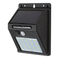 Rabalux - LED saulės lauko sieninis šviestuvas su jutikliu IP44 1200 mAh