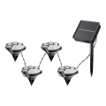 Rabalux - LED Saulės šviestuvas 4xLED/0,06W/1,2V IP44 600 mAh