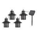 Rabalux - LED Saulės šviestuvas 8xLED/0,1W/1,2V IP44 1200 mAh