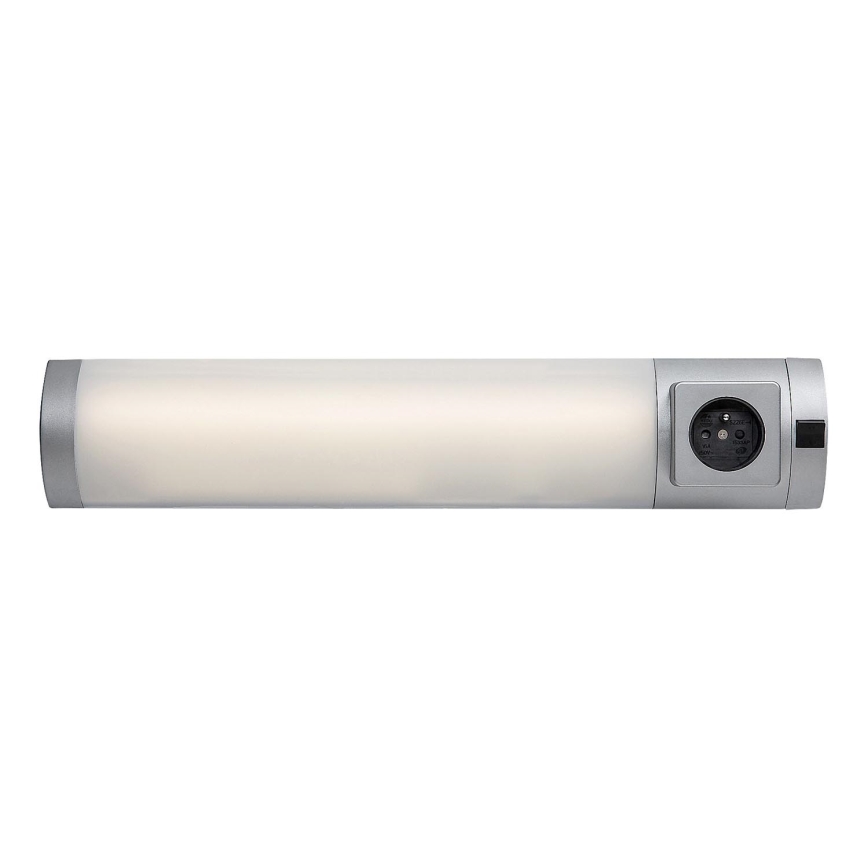 Rabalux - LED Virtuvės šviestuvas, montuojamas po spintelėmis, su stalčiumi LED/5W/230V 4000K 45 cm sidabras