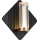 Rabalux - LED vonios sieninis šviestuvas LED/7W/230V IP44 juodas/auksinis
