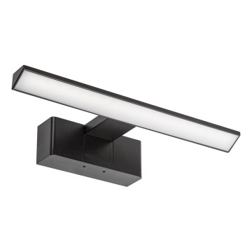 Rabalux - LED vonios veidrodžio apšvietimas LED/6W/230V IP44 30 cm juoda