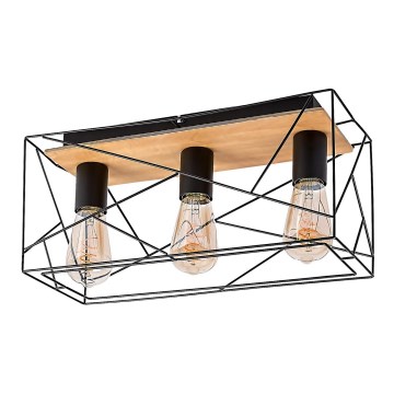 Rabalux - Lubinis šviestuvas 3xE27/40W/230V 18x44 cm