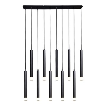 Rabalux - Pakabinamas sietynas 10xG9/5W/230V juoda
