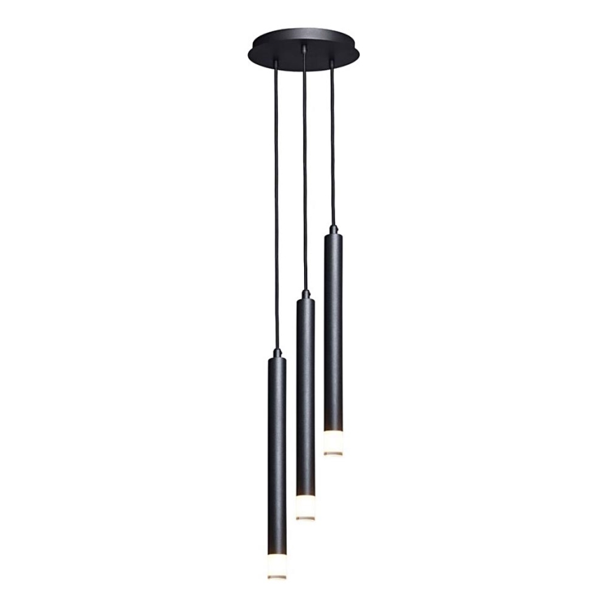 Rabalux - Pakabinamas sietynas 3xG9/5W/230V juoda