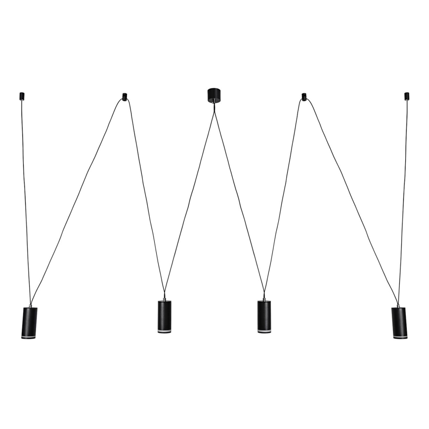 Rabalux - Pakabinamas sietynas 4xGU10/5W/230V voras