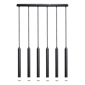 Rabalux - Pakabinamas sietynas 6xG9/5W/230V juoda