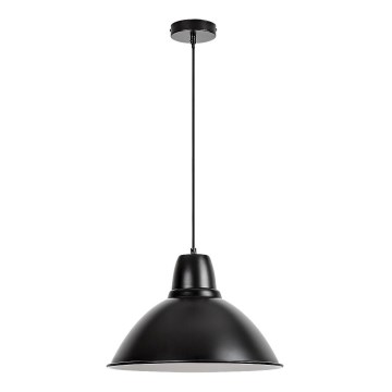 Rabalux - Pakabinamas šviestuvas ant laido 1xE27/60W/230V Ø 36 cm juodas