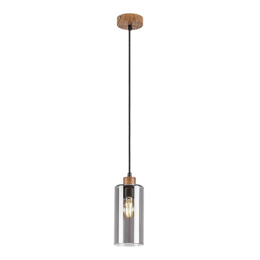 Rabalux - Pakabinamas šviestuvas su kabeliu 1xE27/25W/230V ąžuolas
