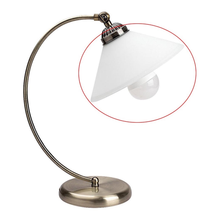 Rabalux – pakaitinis stiklas šviestuvams 2701-2705 ir 2708 E27 (small)