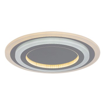Rabalux - reguliuojamas LED lubinis šviestuvas LED/56W/230V 3000/4000/6000K, matinio chromo apdaila, su nuotoliniu valdymu, skersmuo 45 cm