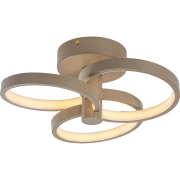 Rabalux - reguliuojamas LED lubų šviestuvas, 32 W, 230 V, 3000-6500 K, skersmuo 31 cm, smėlio spalvos, su nuotoliniu valdymu