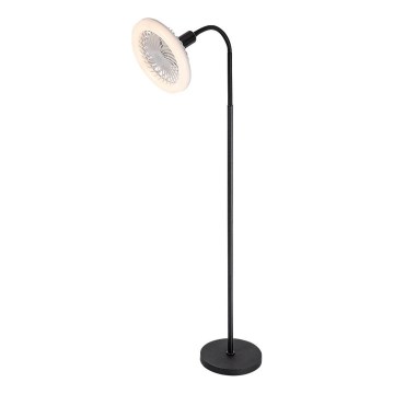 Rabalux - reguliuojamo ryškumo LED grindinė lempa su ventiliatoriumi, skersmuo 30 cm, 1xE27/16W/230V, 3000-6500K + nuotolinis valdymas