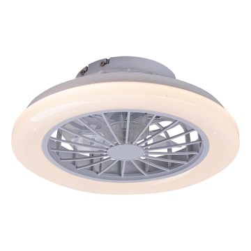 Rabalux - reguliuojamo ryškumo LED lubų šviestuvas su ventiliatoriumi LED/24W/230V 3000-6500K + nuotolinis valdymas