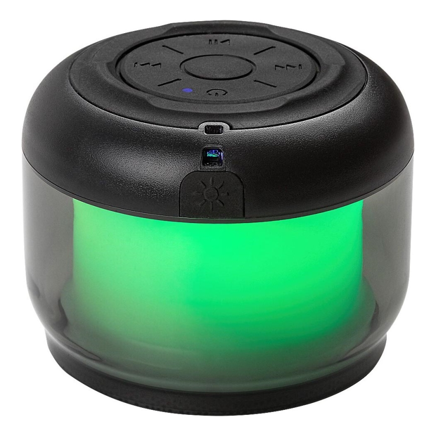Rabalux - RGB Stalinis šviestuvas su kolonėle RGB/3W/3,7V 500mAh