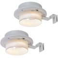 Rabalux -Rinkinys 2 vnt. Saulės LED sieninis šviestuvas LED/0,06W/1,2V 300 mAh IP44