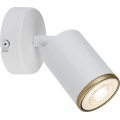 Rabalux - Sieninis kryptinis šviestuvas 1xGU10/15W/230V baltas