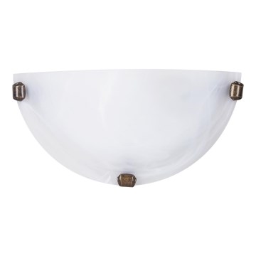 Rabalux - Sieninis šviestuvas 1xE27/60W/230V alabastrinis stiklas