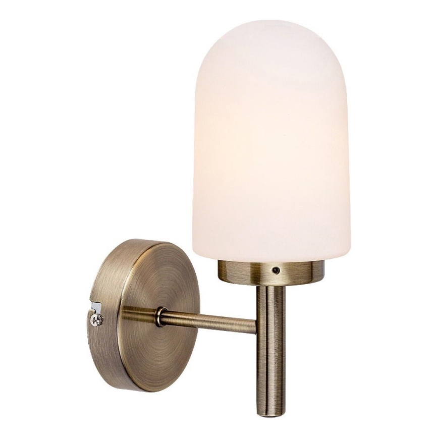 Rabalux - Sieninis vonios šviestuvas 1xE14/10W/230V IP44 bronza