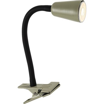 Rabalux - stalinis šviestuvas su spaustuku 1xGU10/7W/230V khaki