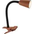 Rabalux - stalinis šviestuvas su spaustuku 1xGU10/7W/230V oranžinis