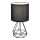 Rabalux - Stalo lempa E14/40W/230V juoda