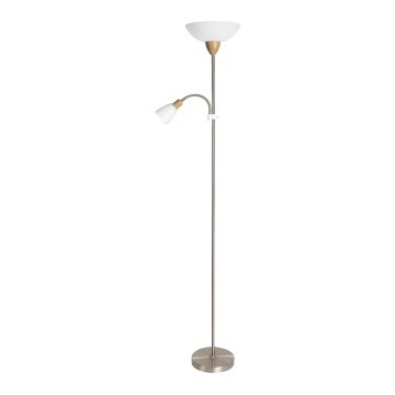 Rabalux - Stovėjanti lempa 1xE27/40W/230V + 1xE14/40W/230V
