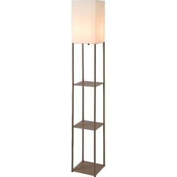 Rabalux - Stovinti lempa su lentynėlėmis 1xE27/40W/230V smėlio spalvos
