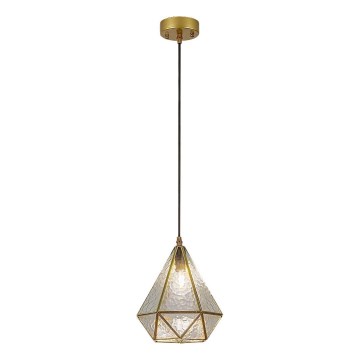Rabalux - Tiffany vitražinis pakabinamas sietynas 1xE14/40W/230V auksas