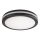 Rabalux - vonios kambario lubinis LED šviestuvas LED/28W/230V 3000/4000/6500K IP54, juodas, skersmuo 30 cm
