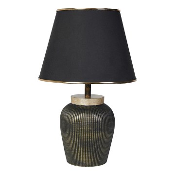 RAMZES stalinė lemputė 1xE27/40W/230V juoda/auksinė