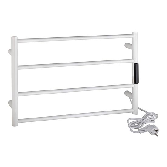 Rankšluosčių džiovyklė 56 x 37 cm, nerūdijančio plieno/balta