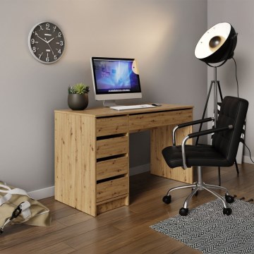 Rašomasis stalas ADA 76x120 cm Artisan ąžuolas